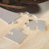 Kokosnuss gemeißelt in ein Gesicht, c.1895 Puzzle (Seite)