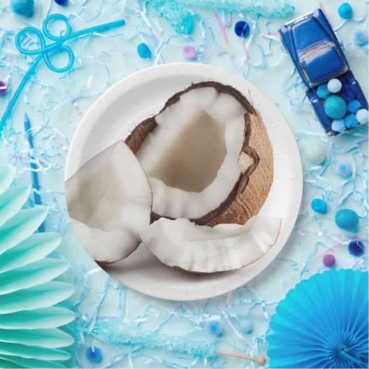 Kokosnuss-Muschel-WegwerfpapierTeller Pappteller (Party)