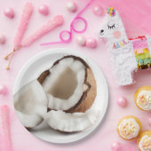 Kokosnuss-Muschel-WegwerfpapierTeller Pappteller (Party)