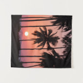 Kokosnuss-Palme-Landschaft Wandteppich (Vorderseite (Horizontal))