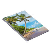 Kokosnuss-Palme, Mirissa Strand | Sri Lanka Notizblock (Rechte Seite)