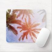 Kokosnuss-Palme mit Sonnenlicht Mousepad (Mit Mouse)