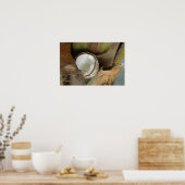 Kokosnuss Poster (Küche)