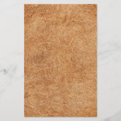 Kokosnussbeschaffenheit Briefpapier (Vorderseite)