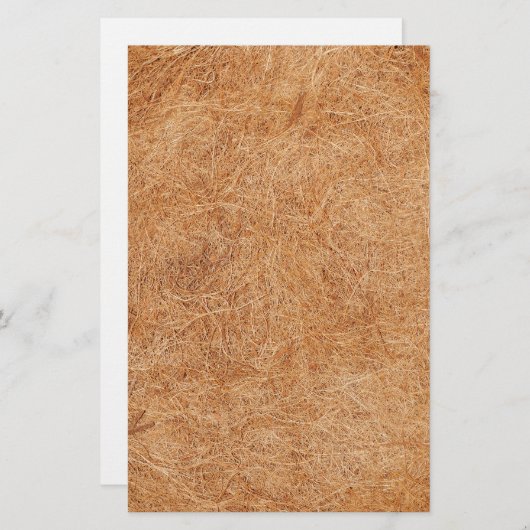 Kokosnussbeschaffenheit Briefpapier (Vorne/Hinten)