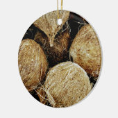 Kokosnüsse Keramikornament (Links)