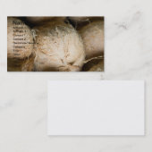 Kokosnüsse Visitenkarte (Vorne/Hinten)