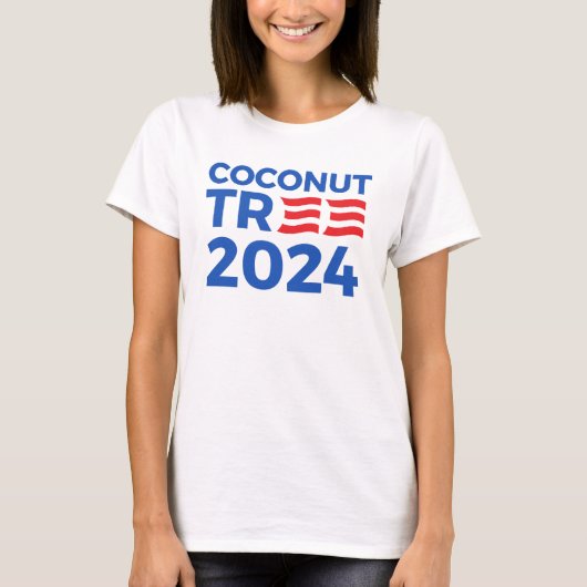 Kokospalme 2024 T-Shirt (Vorderseite)