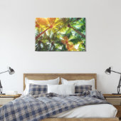 Kokospalmen am Strand Leinwanddruck (Insitu (Schlafzimmer))