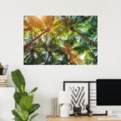 Kokospalmen am Strand Poster (Heimbüro)