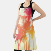 Kokospalmen an der tropischen Küste Schürze (InSitu)