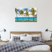Kokospalmen (Cocos nucifera) Leinwanddruck (Insitu (Schlafzimmer))