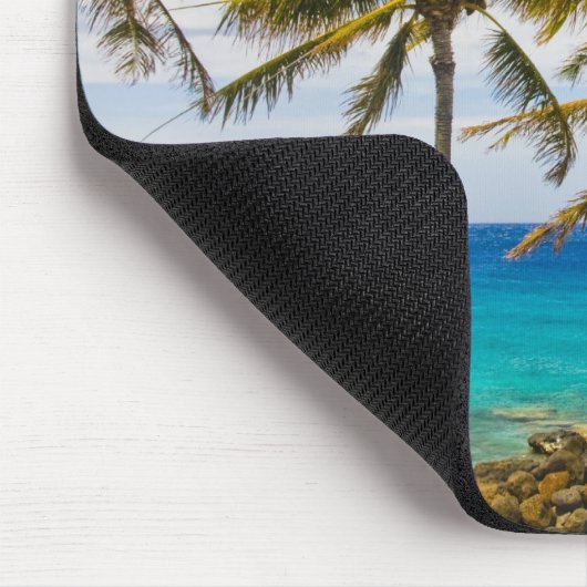 Kokospalmen (Cocos nucifera) Mousepad (Ecke)