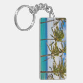 Kokospalmen (Cocos nucifera) Schlüsselanhänger (Vorderseite links)