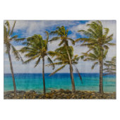 Kokospalmen (Cocos nucifera) Schneidebrett (Vorderseite)