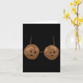 Kokospalmen Sommercoconuts Brunch Coconut Karte (Gelbe Blume)