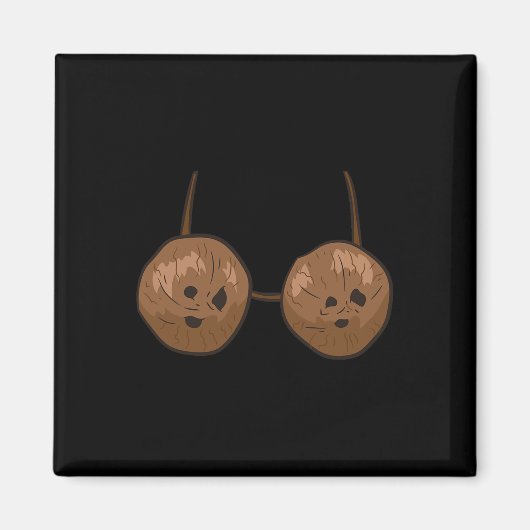 Kokospalmen Sommercoconuts Brunch Coconut Magnet (Vorne)