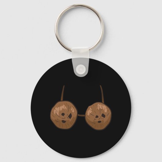 Kokospalmen Sommercoconuts Brunch Coconut Schlüsselanhänger (Vorderseite)