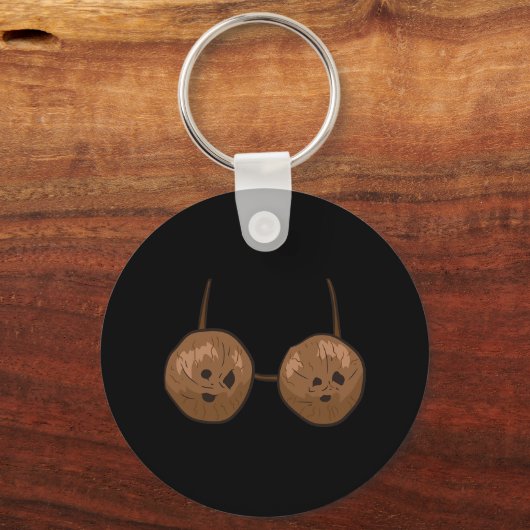 Kokospalmen Sommercoconuts Brunch Coconut Schlüsselanhänger (Vorderseite)