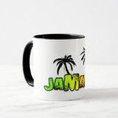 Kokospalmen Tasse (Vorderseite Links)