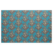 Kokospalmenfrosch Stoff (Fat Quarter (45,7 x 55,9 cm))