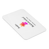 Kokospalmenklub am Wochenende Bachelorette Name Magnet (Rechte Seite)