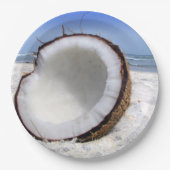 Kokospapier-Teller Pappteller (Vorderseite)