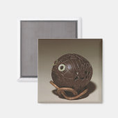 Kokosschnitzel, gesichtet, um 1895 magnet (Vorderseite/Rückseite)