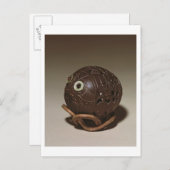 Kokosschnitzel, gesichtet, um 1895 postkarte (Vorne/Hinten)