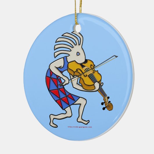 Kokovioli Keramik Ornament (Links)