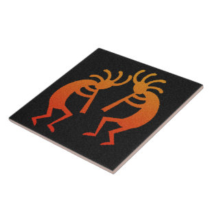 Kokpelli Südwestentwurf Fliese