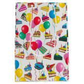 " KOKSÄTZE UND BALLOONEN " MITTLERE GESCHENKTÜTE (Rückseite)