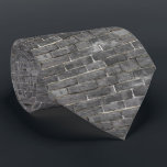 Koksgraues Backsteinmauer-Muster Krawatte<br><div class="desc">Diese coole Krawatte wird mit einem Holzkohlengrau-Ziegelsteinwandmuster verziert. Perfektes Geschenk für einen Bauarbeiter,  einen Erbauer oder einen Maurer.</div>