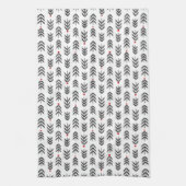 Kökshandduk med julgranar geschirrtuch (Vertikal)