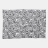 Kökshandduk med tomtekatter geschirrtuch (Horizontal)