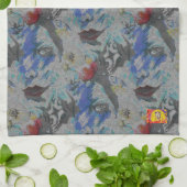 Kökshandduk Sarah Rubellite Geschirrtuch (Gefaltet)