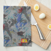 Kökshandduk Sarah Rubellite Geschirrtuch (Viertel Falte)