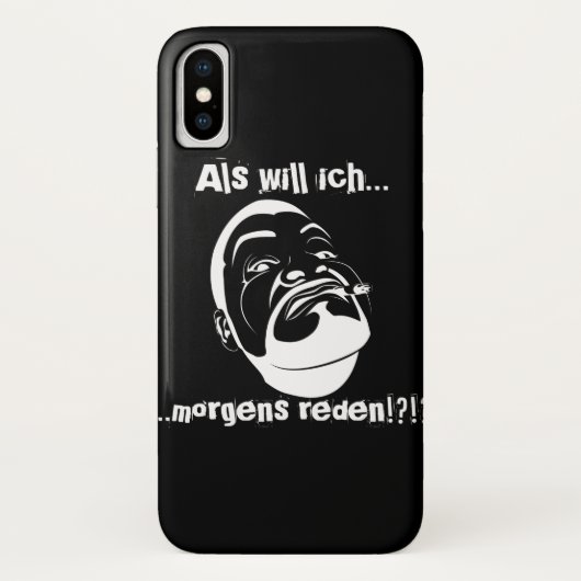 Koksmann am Morgen Case-Mate iPhone Hülle (Rückseite)
