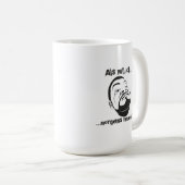 Koksmann am Morgen Kaffeetasse (VorderseiteRechts)