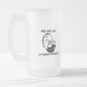 Koksmann am Morgen Mattglas Bierglas (Links)