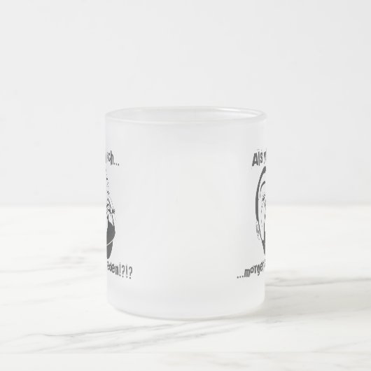 Koksmann am Morgen Mattglastasse (Mittel)