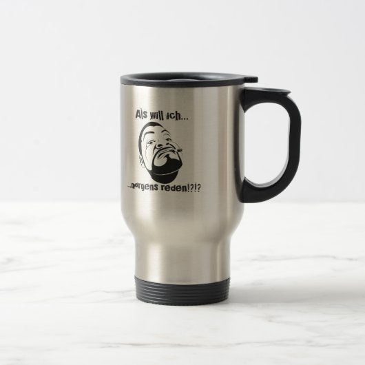 Koksmann am Morgen Reisebecher (Rechts)