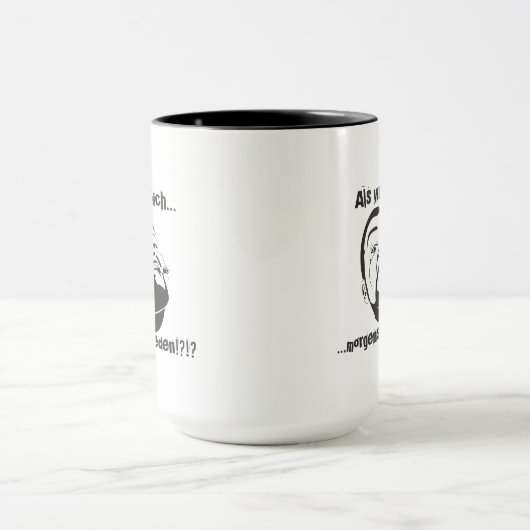 Koksmann am Morgen Tasse (Zentrum)