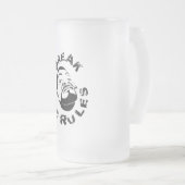 Koksmann bricht die Regeln Mattglas Bierglas (VorderseiteRechts)