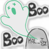 KOL_Joy Ghost Aufkleber (Vorderseite)