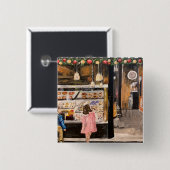 "Kolache at Christmas" Gemälde von Therese Kramer Button (Vorne & Hinten)