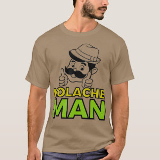Kolache Man Tschechisch Slowakisches Pazifik Mitte T-Shirt