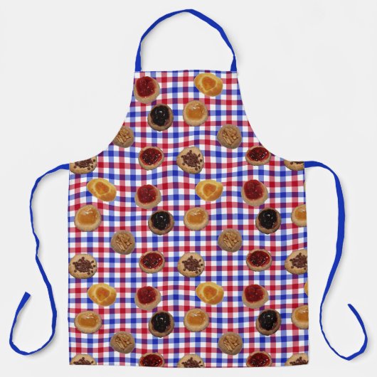 Kolaches zu tschechischen Karos Schürze (Vorderseite)