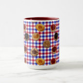 Kolaches zu tschechischen Karos Tasse (Zentrum)