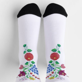 Kolacsai Blume Stem Socken